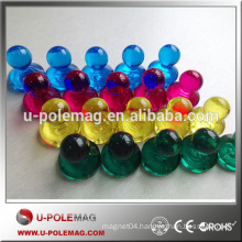 High quality magnetic plastic push pins with strong holder